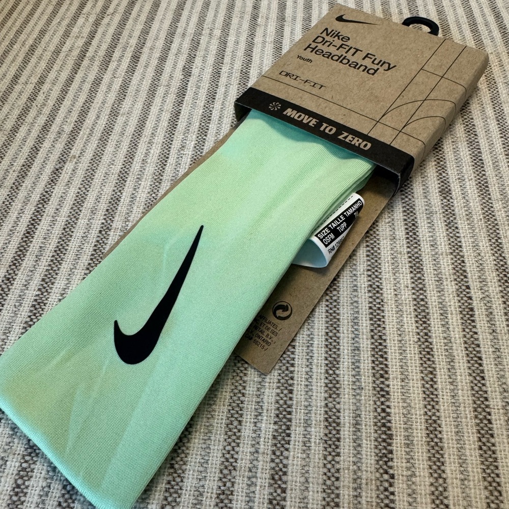Nike Mint Green Dri-FIT Headband